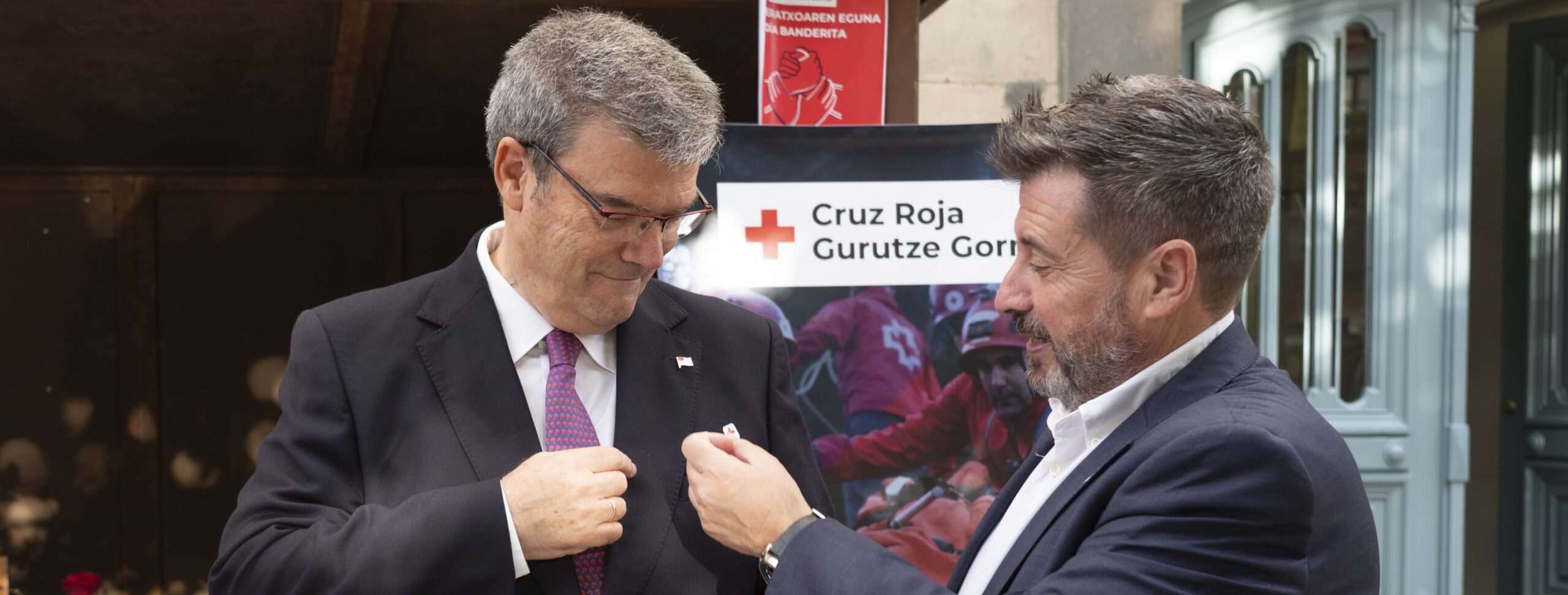 Día de la Banderita de Cruz Roja en Bilbao para recaudar fondos para la prevención y formación de la ciudadanía ante situaciones de emergencia