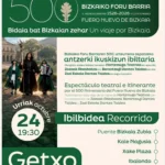 La Diputación Foral de Bizkaia y las Juntas Generales presentan “Foru Bizia”, un espectáculo teatral itinerante para celebrar el 500 aniversario del Fuero Nuevos en
