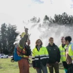 El dispositivo Infobi realiza simulacro de entrenamientos forestales en Zalla durante el periodo de riesgo alto