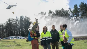 El dispositivo Infobi realiza simulacro de entrenamientos forestales en Zalla durante el periodo de riesgo alto