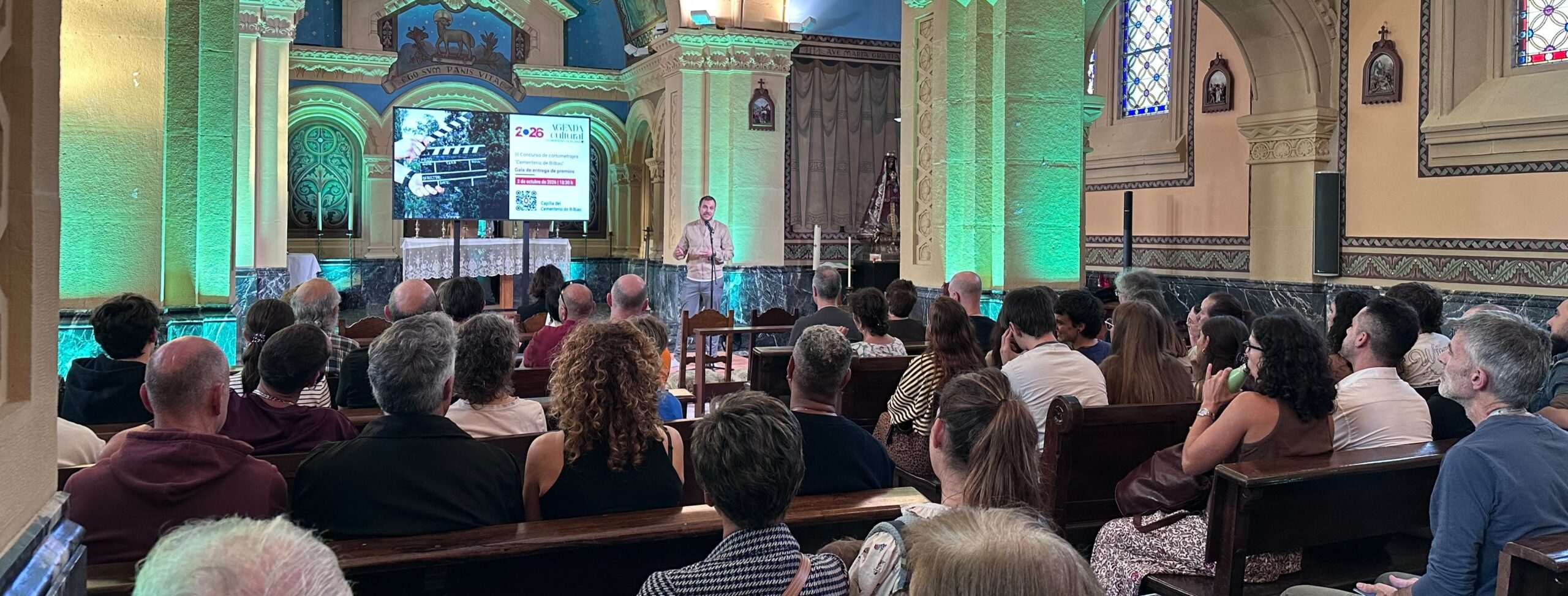 La mirada del grupo Encuentro y su obra Distópicos Anónimos conquistan el III concurso de cortos del cementerio municipal de Bilbao